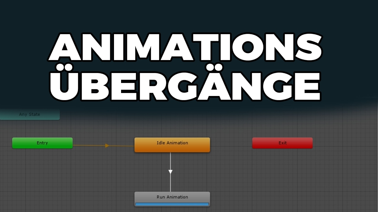 UNITY5 - Run-Animation erstellen mit Parametern - 2017 - Deutsch/German