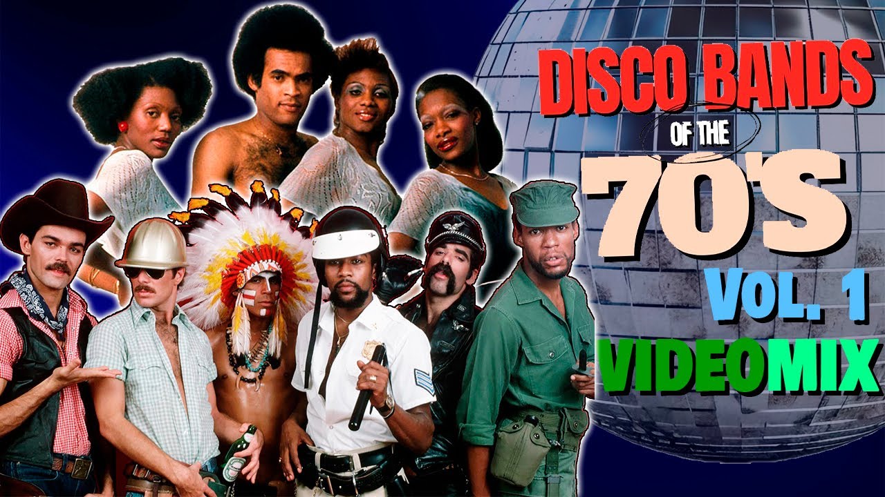 Disco Bands of the 70's Vol. 1 (Boney M, Village People, Bee Gees, Earth Wind & Fire , Abba, Kiss)
