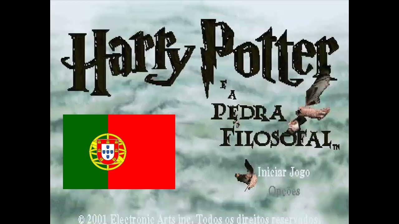 Harry Potter and the Philosopher's Stone PSX Portuguese Version Longplay without Commentary in NTSC