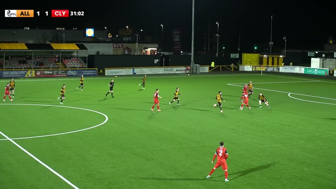 Alloa Athletic vs Clyde | KDM Evolution Trophy | 11th November 2025