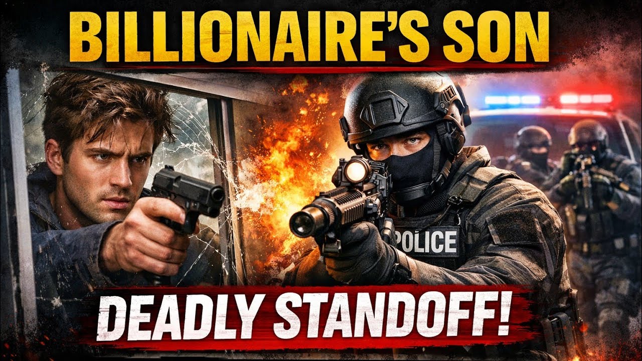 When Money Can’t Save You: Billionaire’s Son Faces Armed Police Standoff