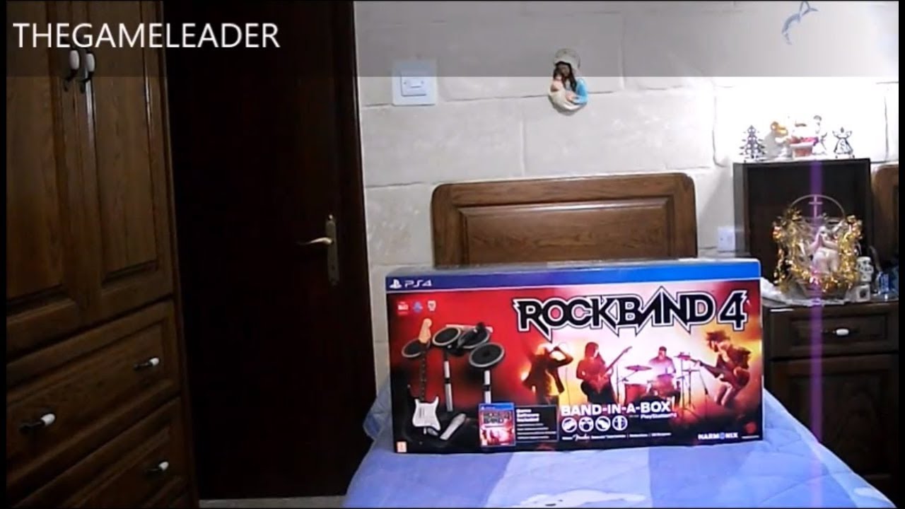 Rockband 4 [Band In A Box] (PS4) - Unboxing