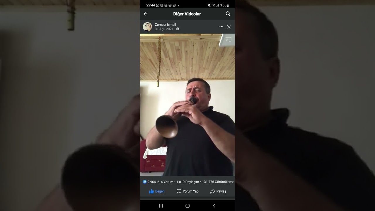Zurnacı İsmail YouTube'da olmayan video kaydı. Damar uzun hava