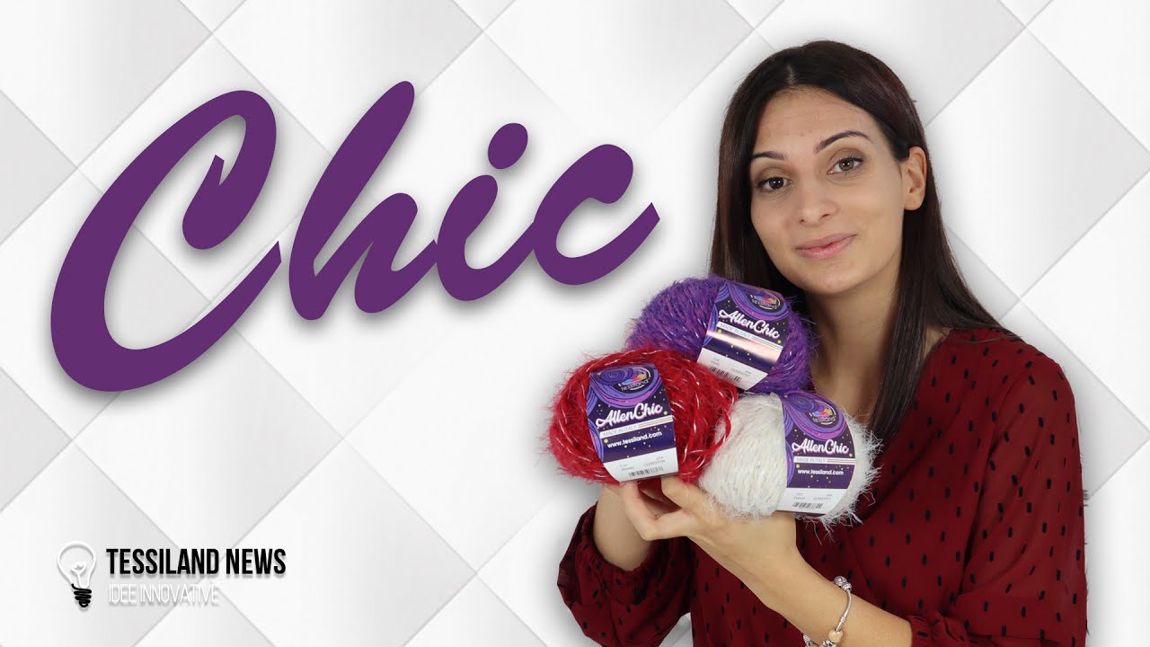 Tessiland News Allen Chic Morbidezza e Paillettes in gomitolo