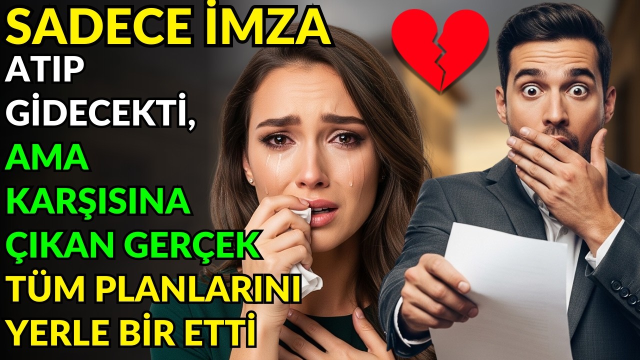 SADECE İMZA ATIP GİDECEKTİ, AMA KARŞISINA ÇIKAN GERÇEK TÜM PLANLARINI YERLE BİR ETTİ