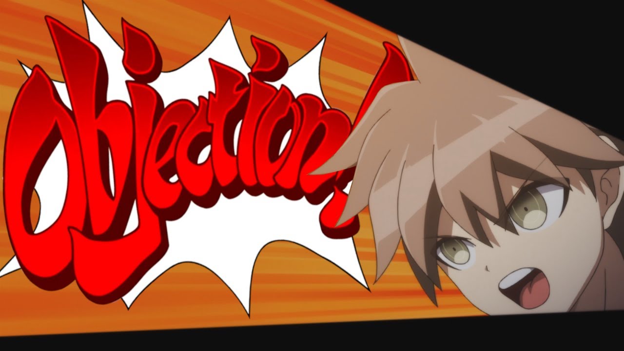Danganronpa the Animation but with Ace Attorney Bloopers