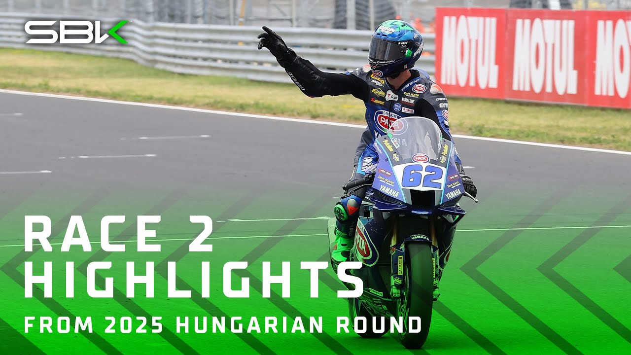 ГЛАВНОЕ: Гонка #WorldSSP 2 в Венгрии 🏆 | 2025 #HungarianWorldSBK 🇭🇺