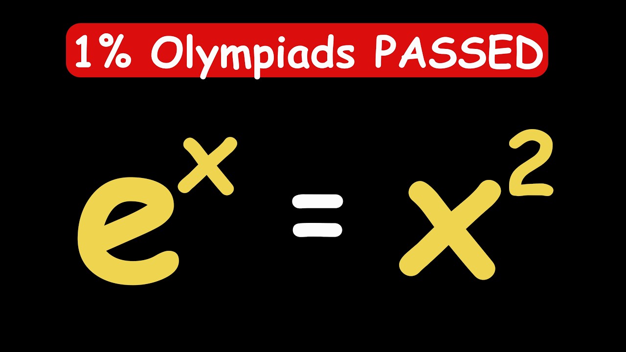 AMERICAN OLYMPIADS EXAMS || How to Solve for x? #maths