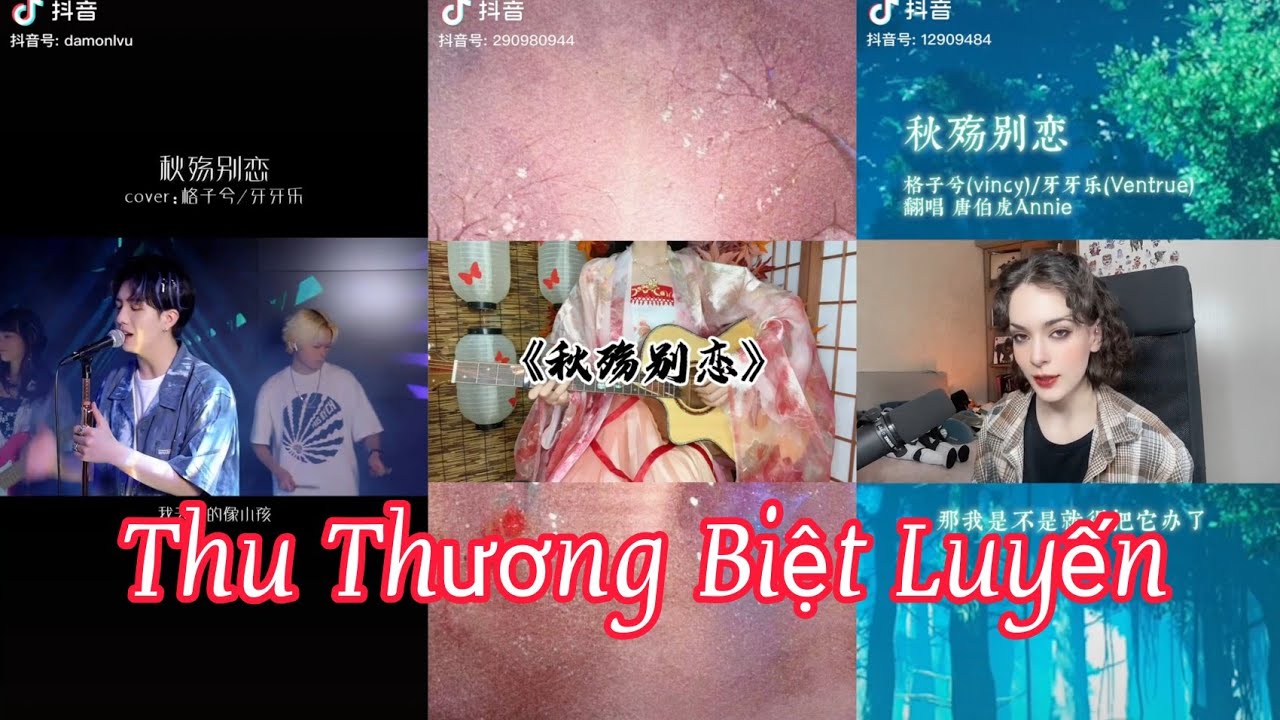 [Vietsub+pinyin] Thu Thương Biệt Luyến - 秋殇别恋 | Những Bản Cover Douyin