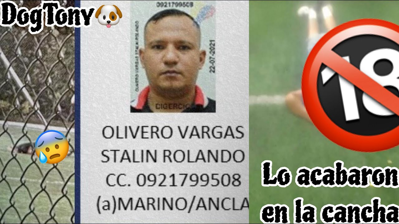 Así as3s1n4r0n a Stalin Olivero Vargas alias "Marino" en isla Mocoli mientras jugaba futbol