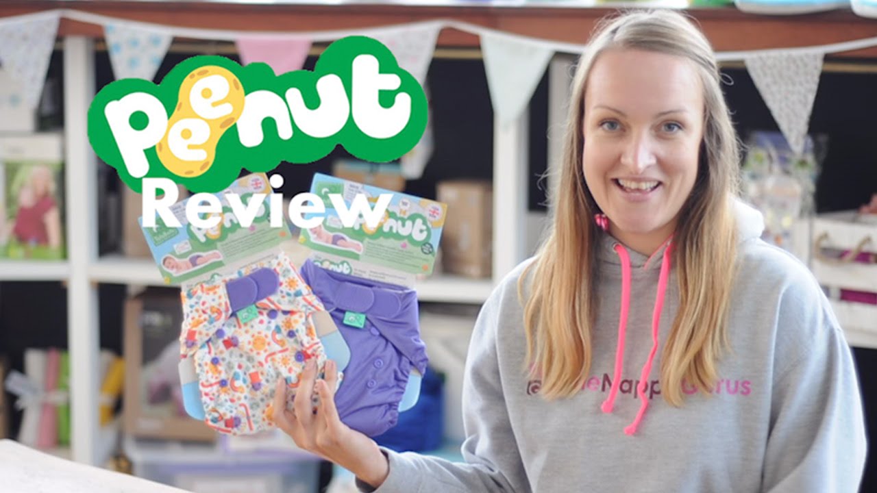 A look inside the brand new Peenut Nappy from Tots Bots!