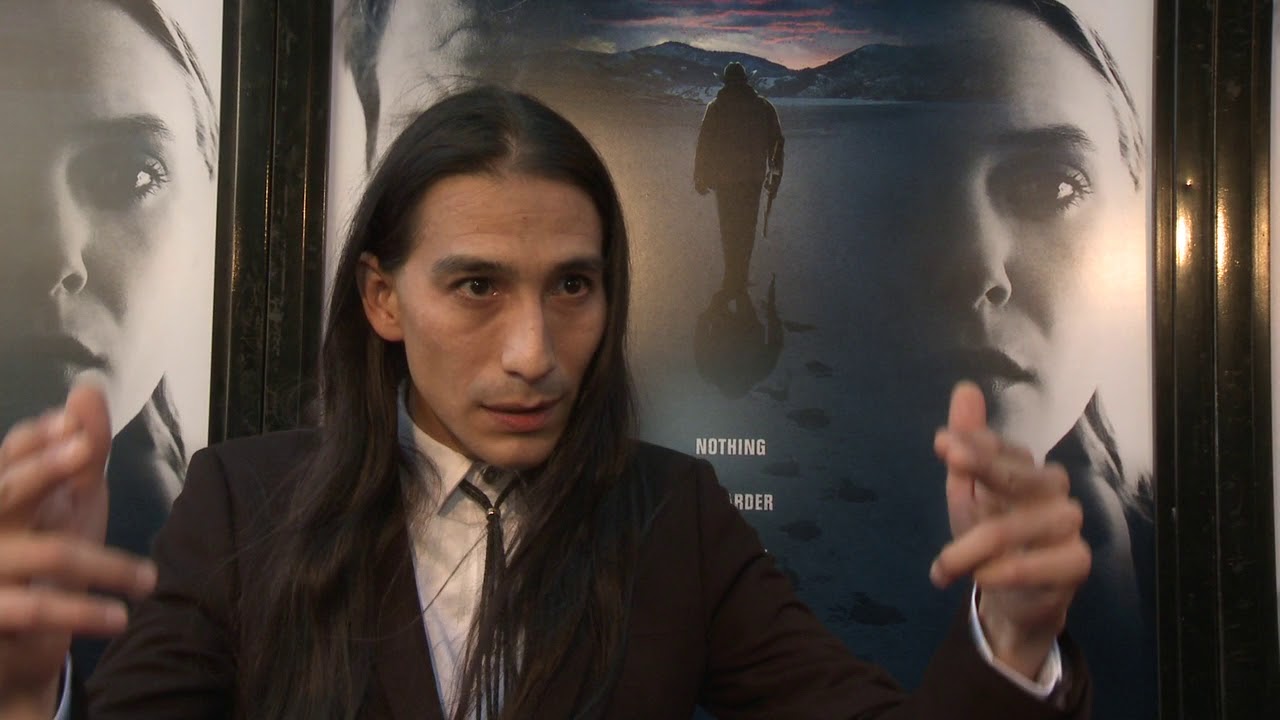 Wind River : Los Angeles Premiere red carpet Itw Sam Tokala Clifford (official video)