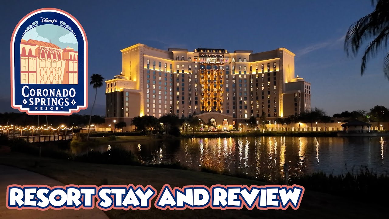 Staying at Coronado Springs, a huge Disneyworld Resort!