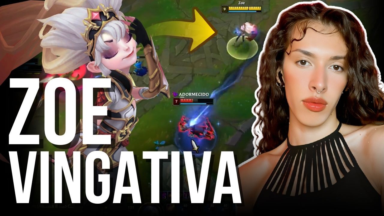 PODE GANKAR, EU ME VINGO !!! - Mono Zoe League of Legends