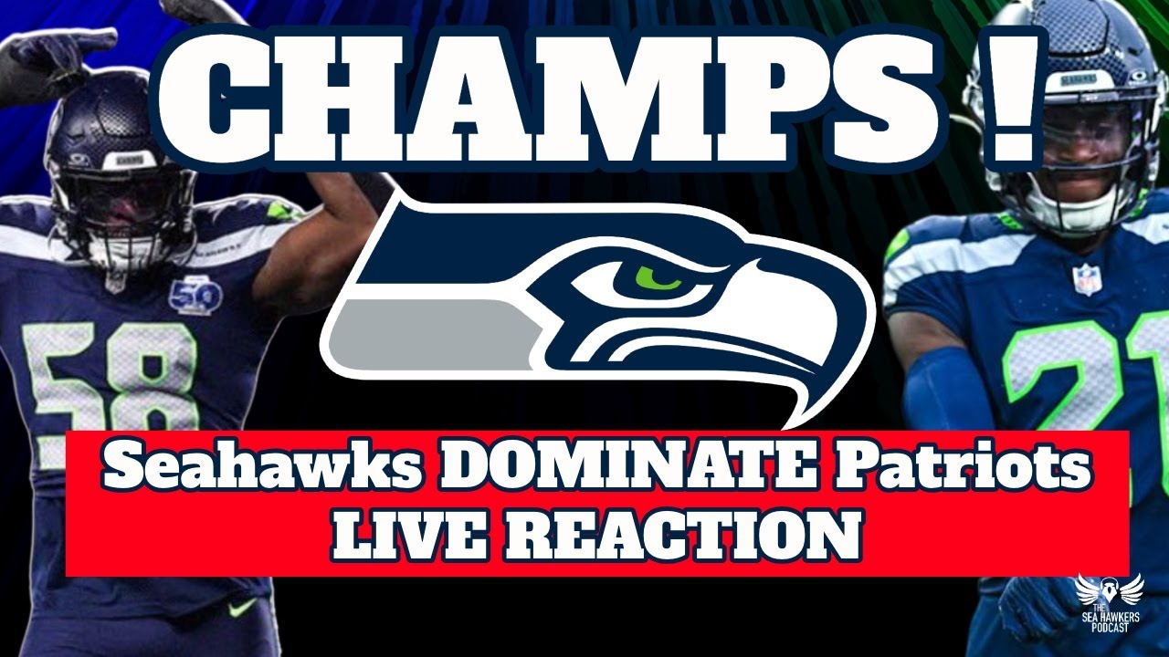 CHAMPS!!! Instant Reaction: Seahawks Destroy the Patriots -  Super Bowl LX Champions!!!!!