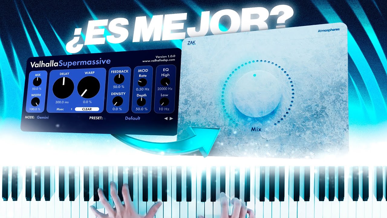 LA COMPETENCIA del Valhalla Supermassive 🔥🎹 Plugin Atmospheres ¡GRATIS!