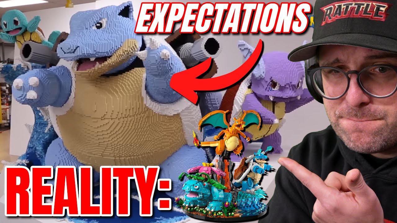 Первая коллаборация Pokemon и Lego переоценена, разочаровывает и предназначена только для взрослых?