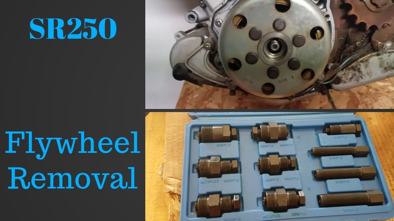 SR250 Flywheel (Magneto Rotor) Removal