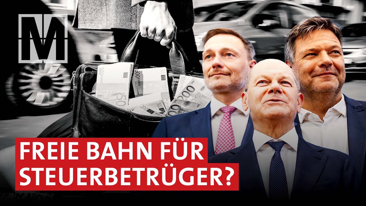 Ampel-Gesetz macht Steuerbetrug leichter - MONITOR