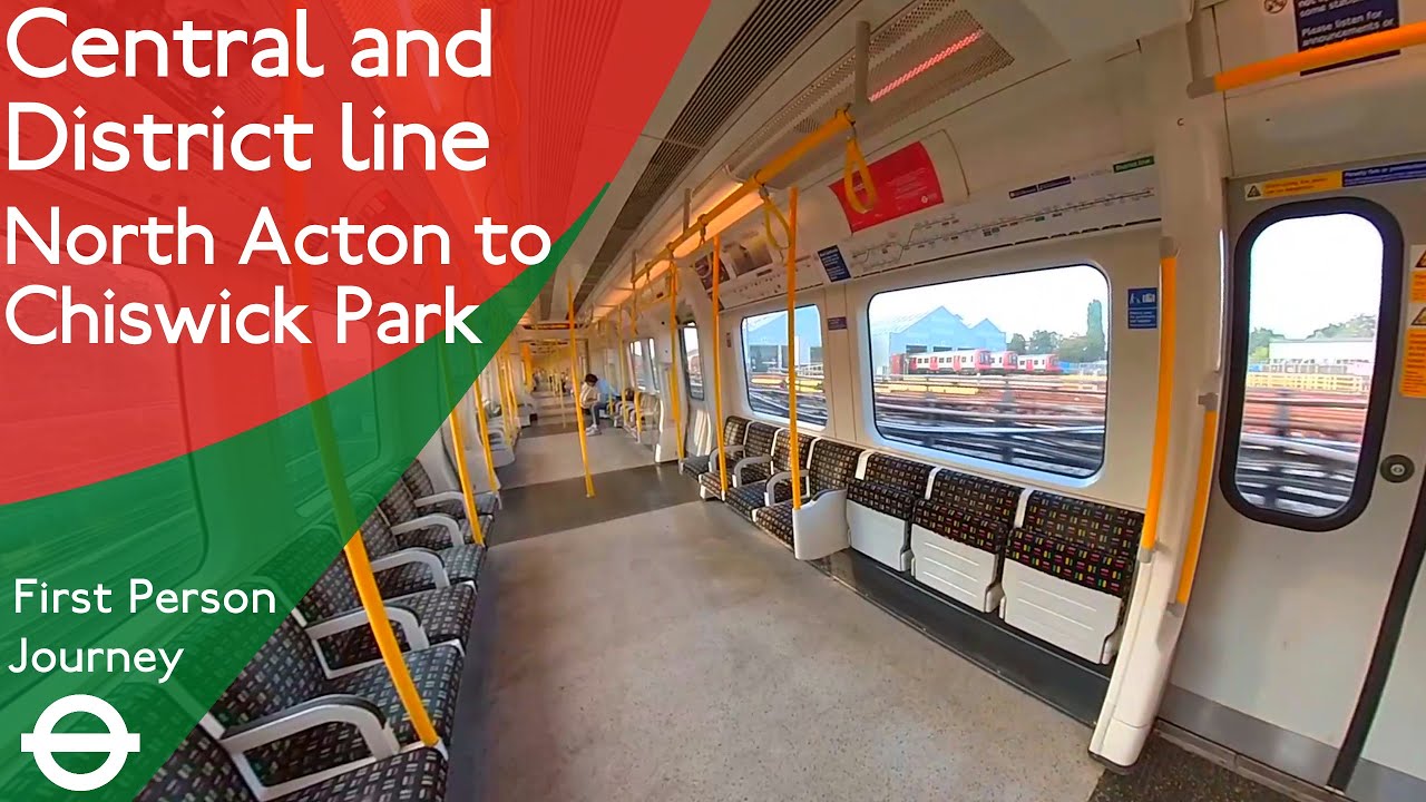 London Underground First Person Journey - North Acton to Chiswick Park