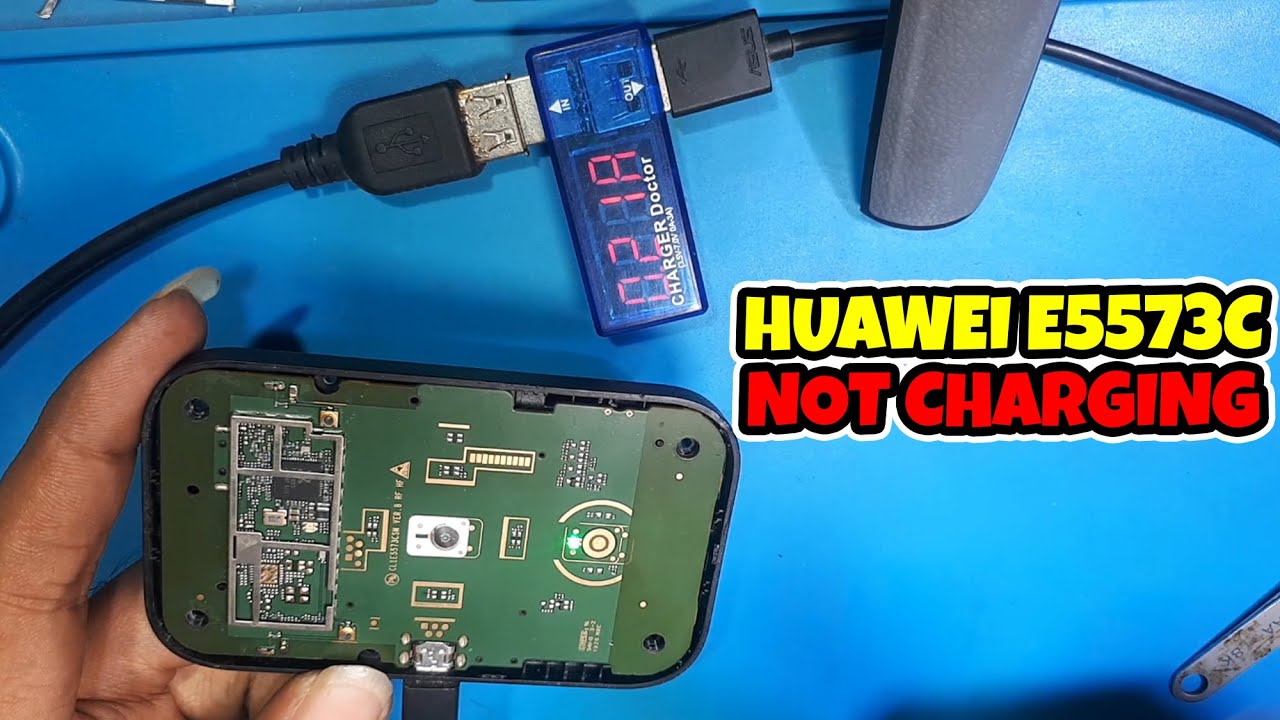 Huawei E5573C не заряжается (не заряжается)