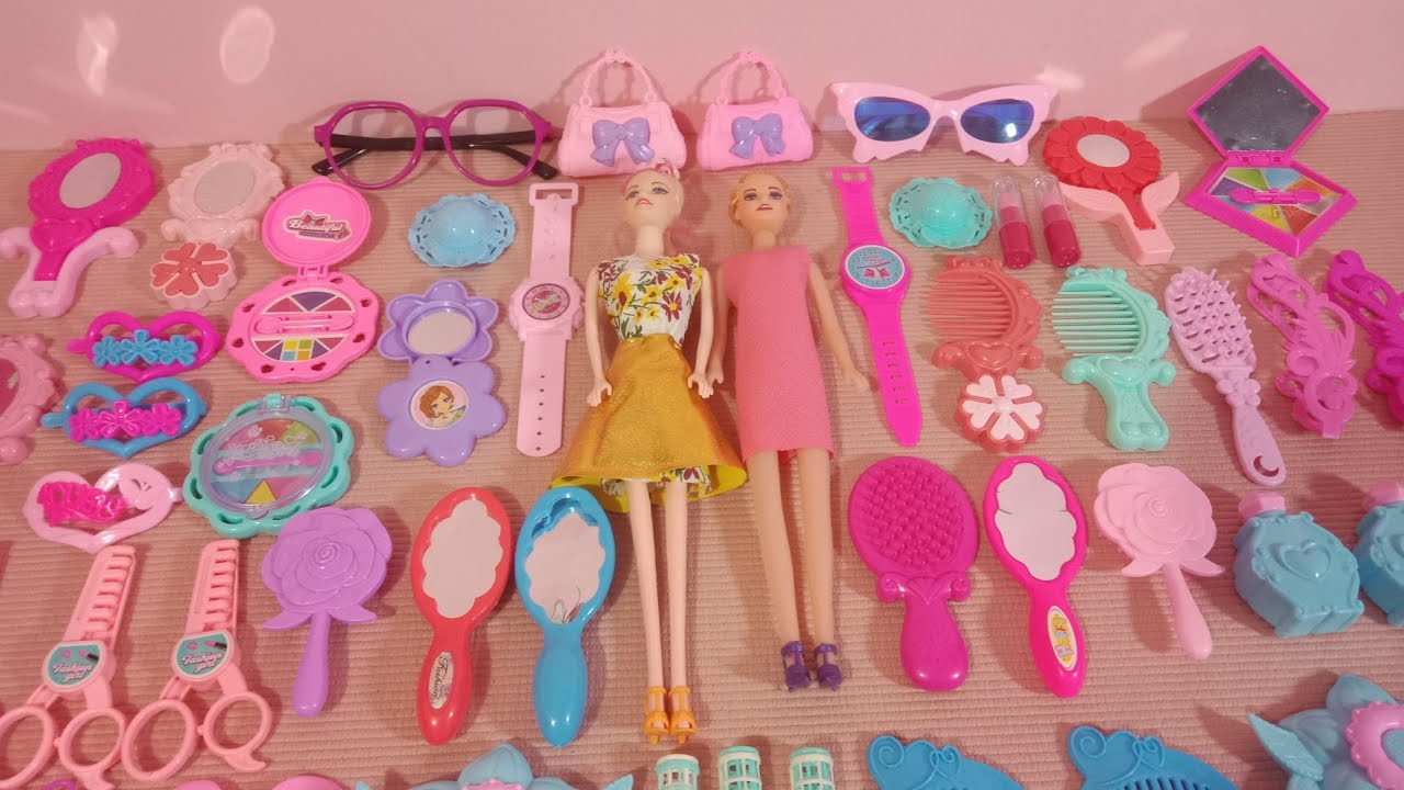 Hello kitty/ 9 Minutes Satisfying with Unboxing Beauty Fashion Accessories Barbie doll/ ASMR