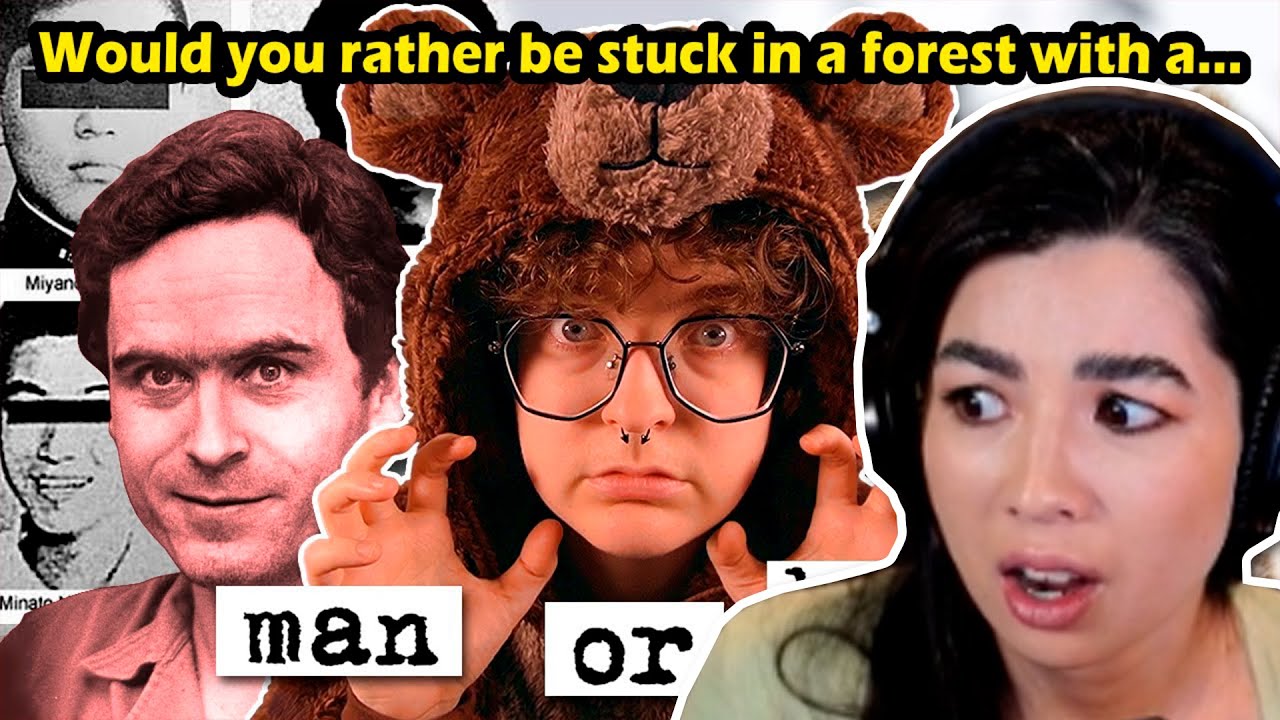 Caroline Kwan Reacts This Internet Debate Is Making Men MAD | FunkyFrogBait