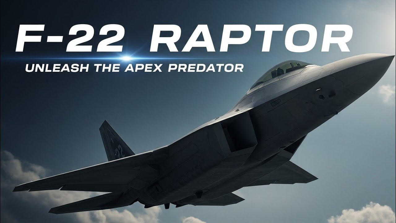 F-22 Raptor: Истребитель-Призрак, Которого Боится Весь Мир ✈️🔥