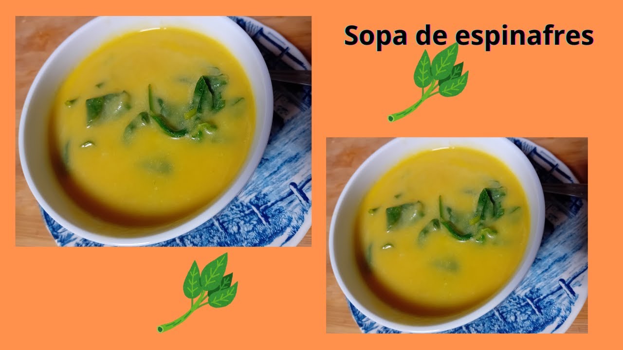 Sopa de Espinafre 🥬– O Abraço Quentinho para Dias Frios!