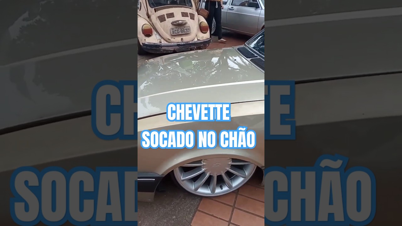 CHEVETTE SOCADO NO CH&Atilde;O!#chevettera #chevette #shorts  #carrosousados #rebaixados #carrosrebaixados