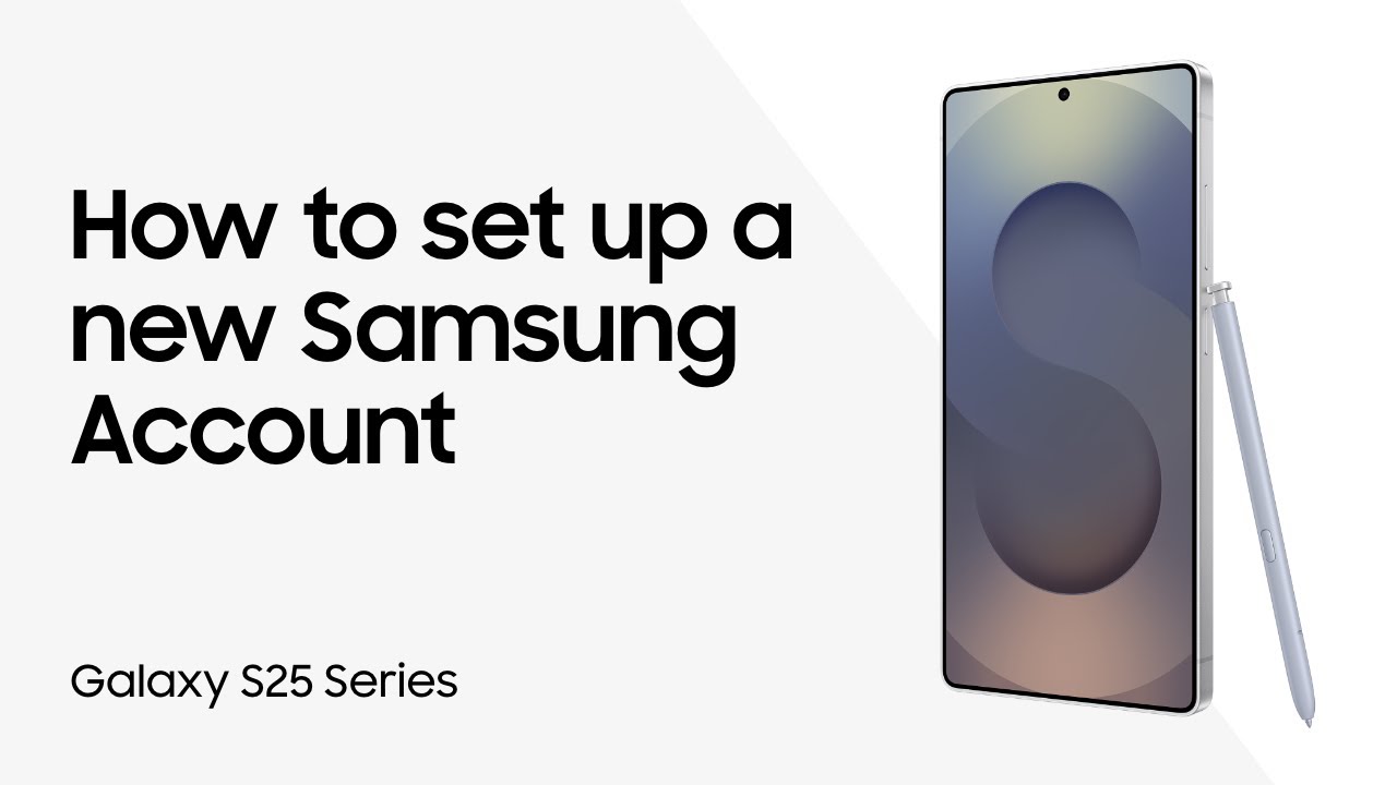 Создайте новую учетную запись Samsung | Samsung US