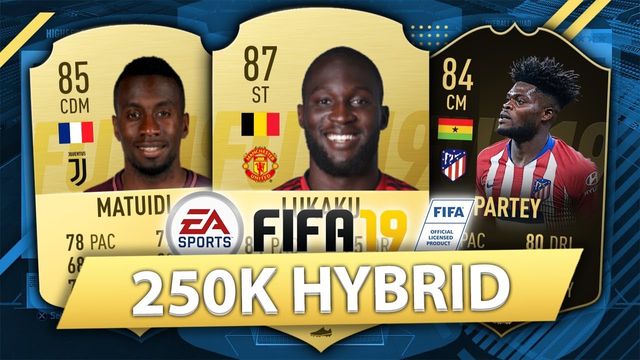 250K MARKET CRASH HYBRID! FIFA 19 SQUAD BUILDER