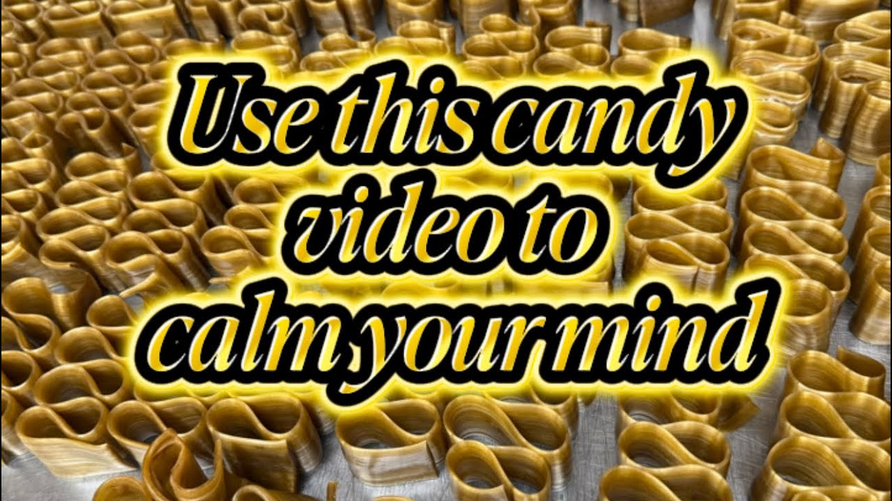 Calm your mind with ribbon candy