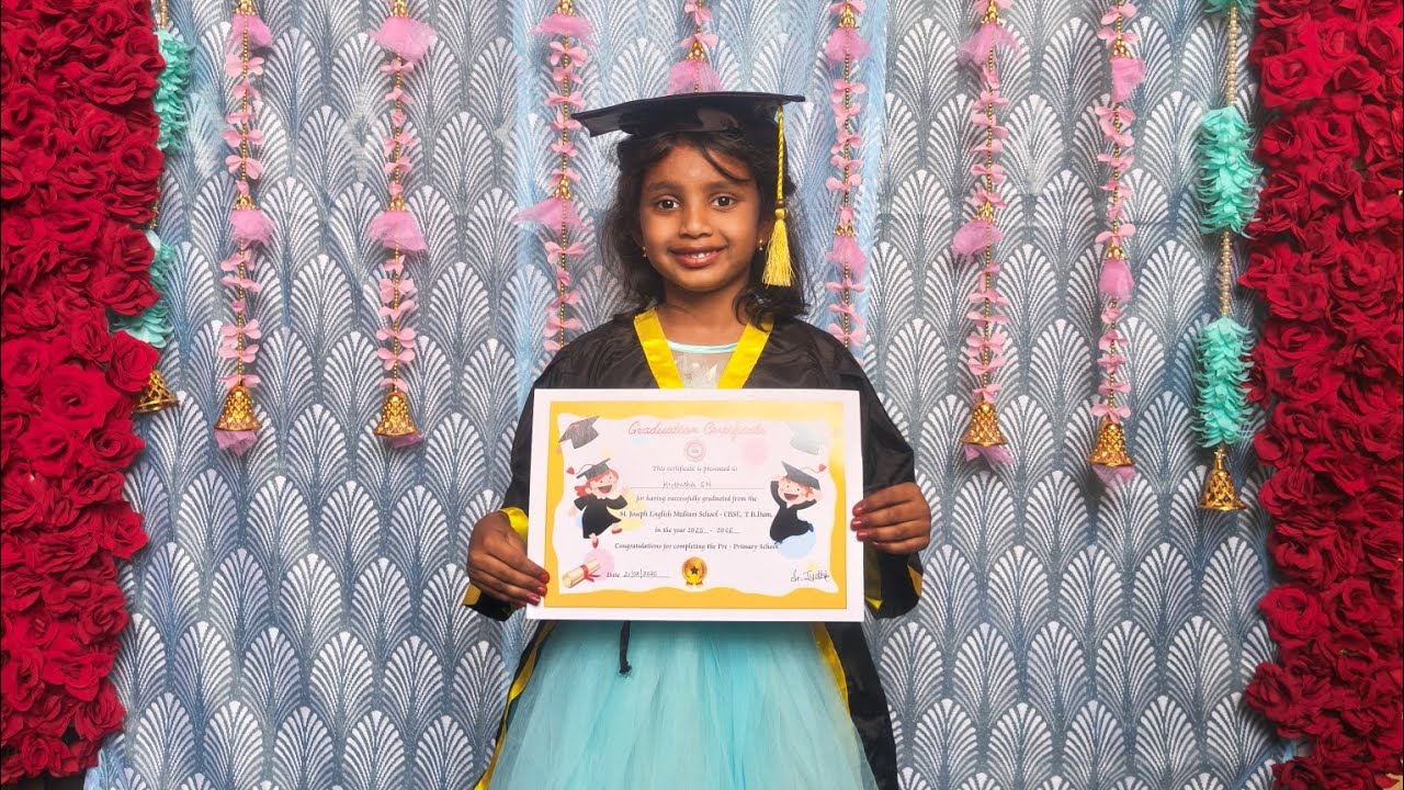 Kirthu UKG Graduation 2026 #graduation #ukg 