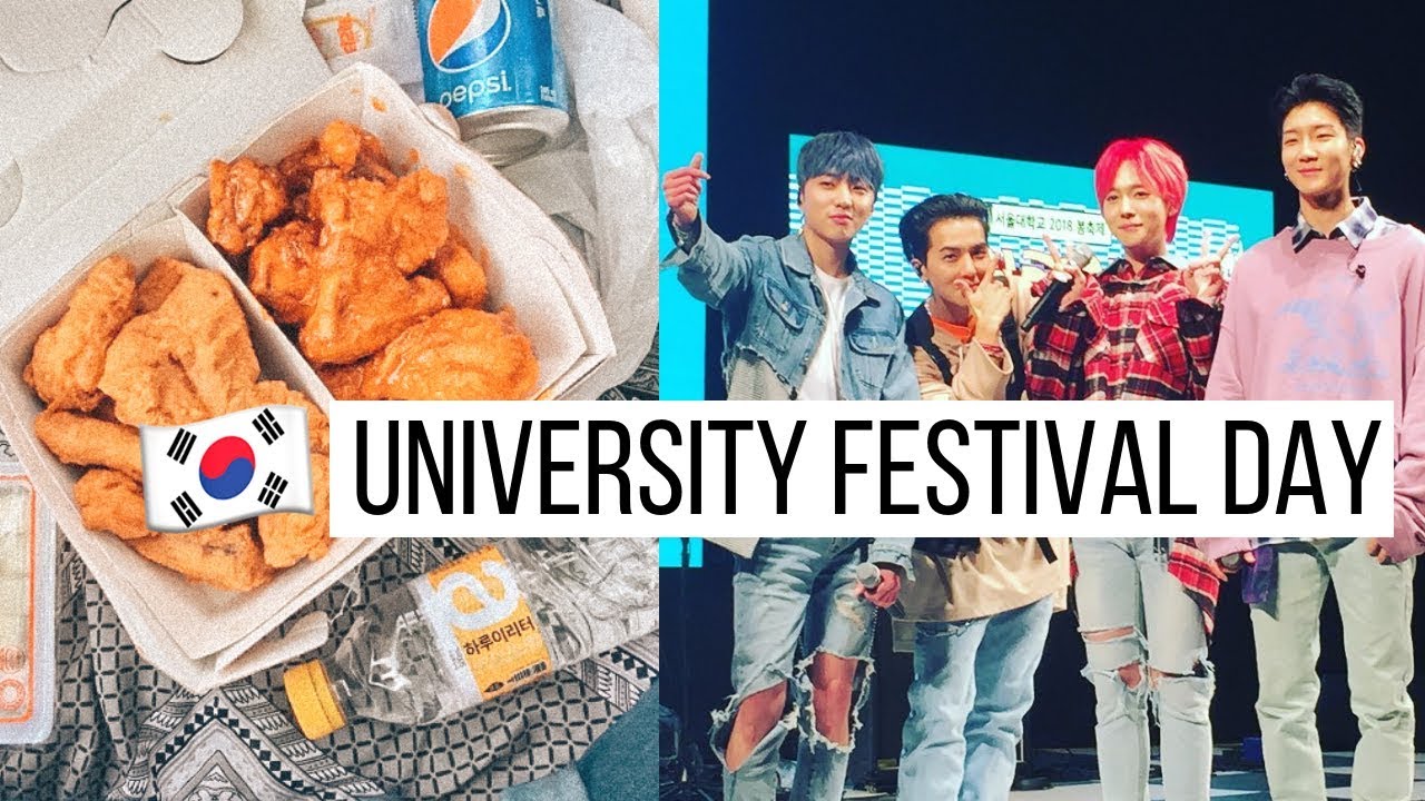 Day in the Life of a Korean University Student | SNU Festival ft. WINNER