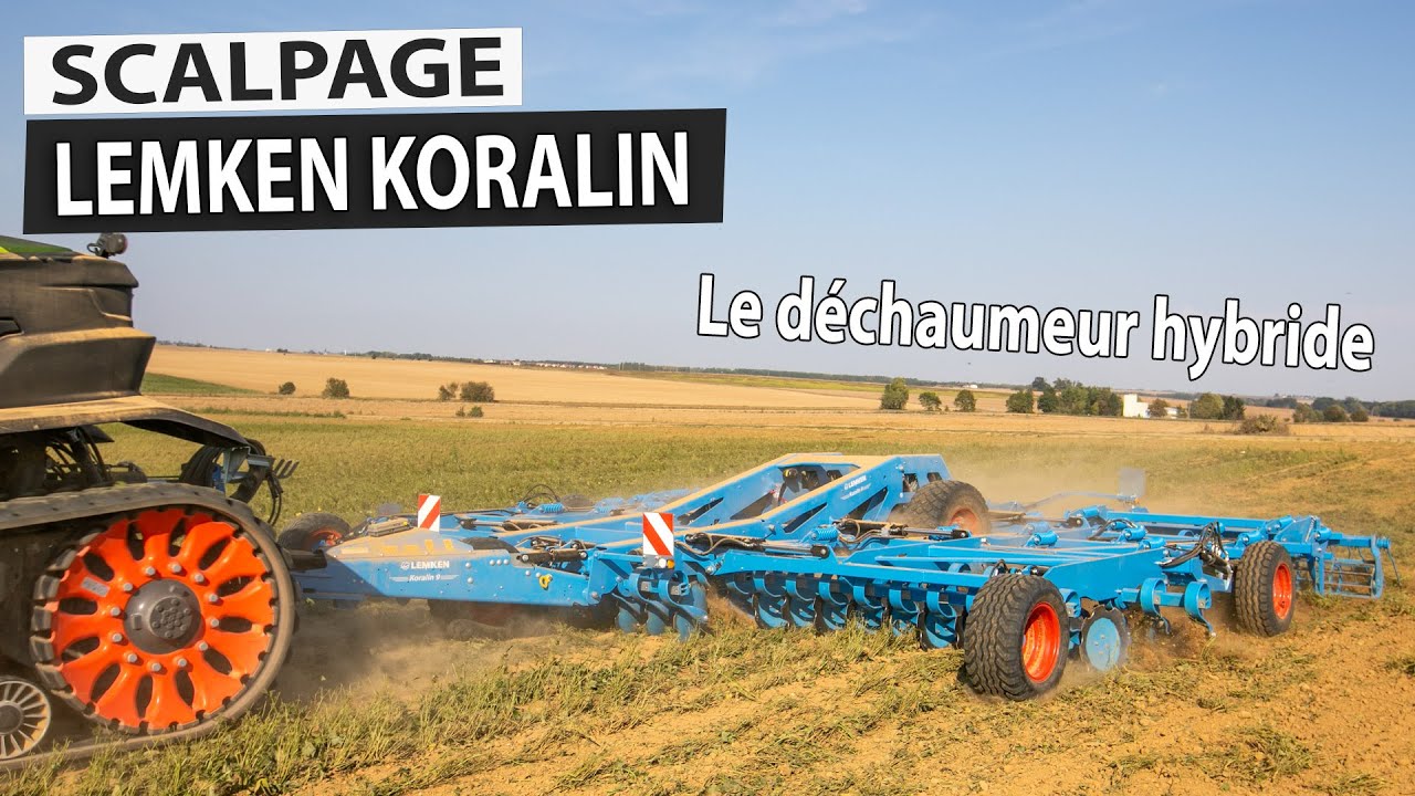 Nouveautés : LEMKEN Koralin + CLAAS Axion 960 TerraTrac
