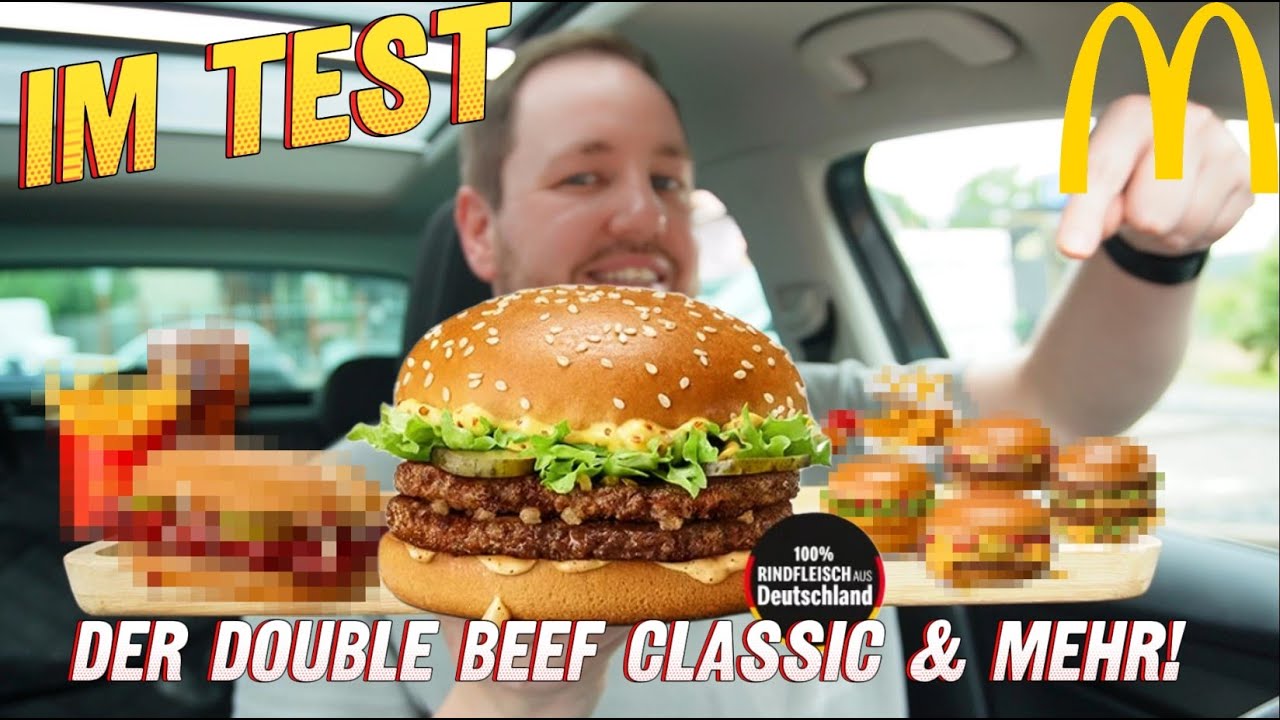 McDonald&rsquo;s: Double Beef Classic im Test & weitere McMen&uuml;- und Fr&uuml;hst&uuml;cksinfos