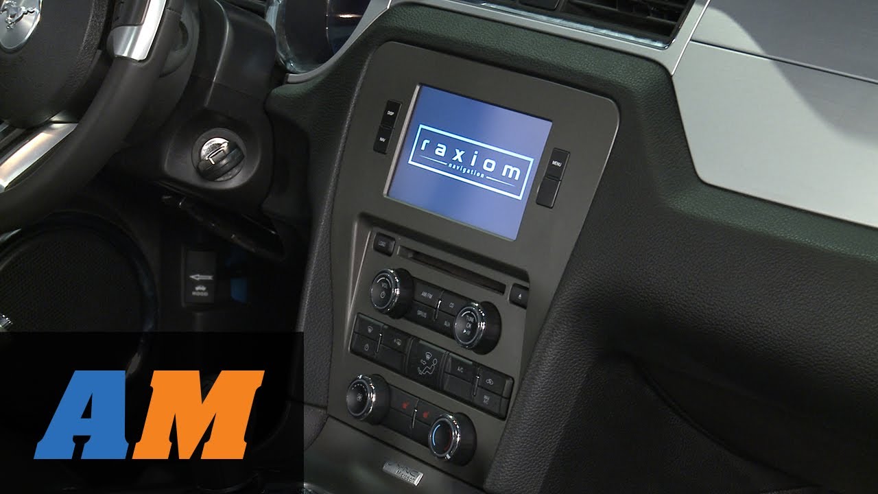 Mustang Raxiom OE-Style GPS Navigation w/ Bluetooth & Back-Up Camera (10-14 All)