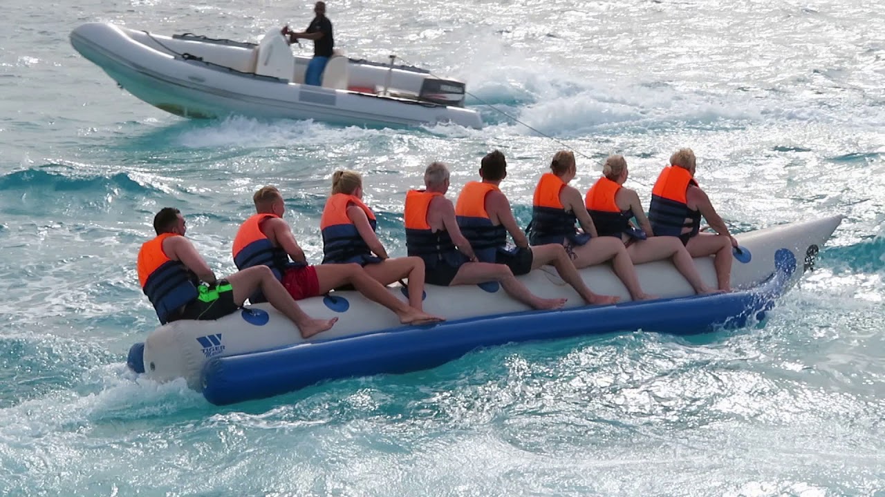 Banana boat ride (Hurghada, Red Sea)