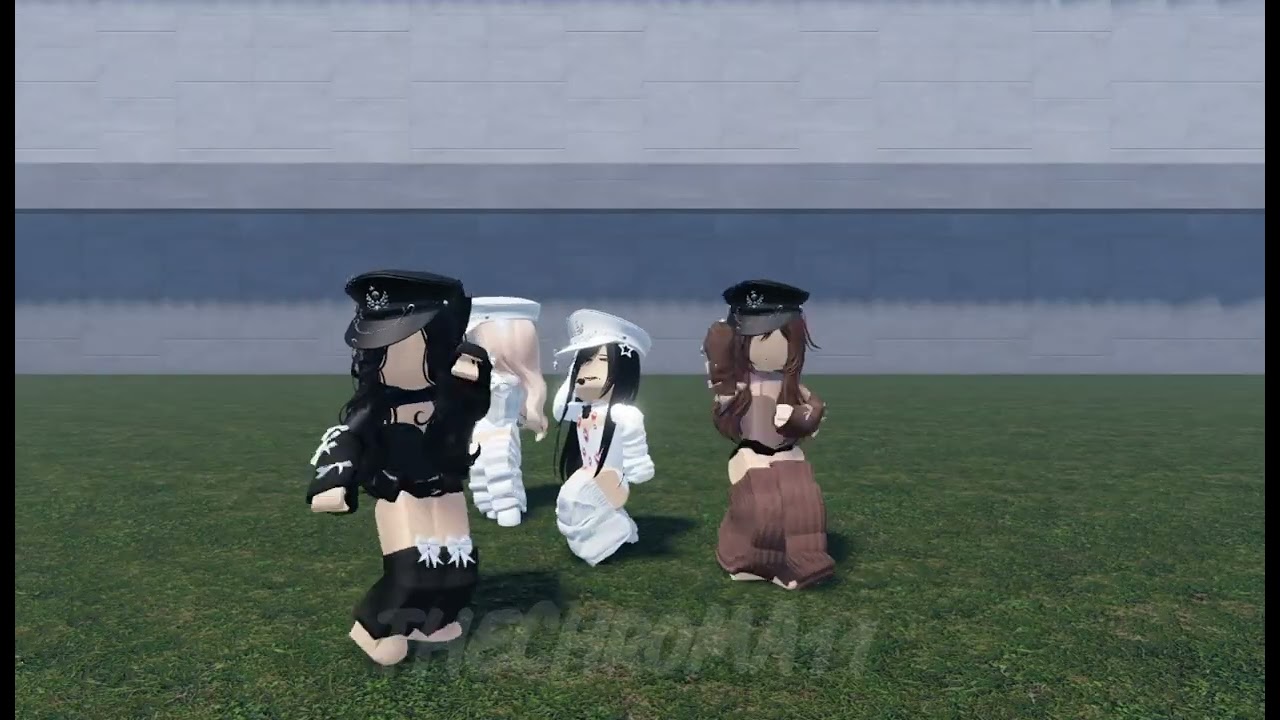 FULL- ROBLOX COVER ARMAGEDDON 🤍🩶🖤🤎 #roblox #aespa #THECHROMA11 #dance