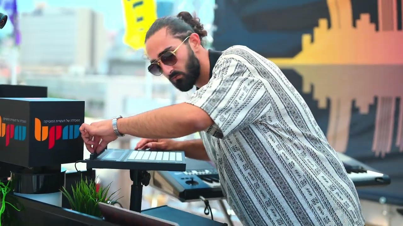 LIVE DJ SET - BPM HAIFA -  OFF THE ROOF 2024 - AI OCTOPUS