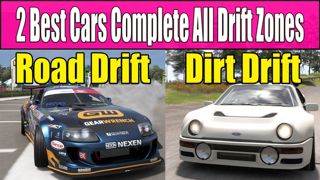 2 Best Cars Complete All Drift Zones in Forza Horizon 6 - Get Free Formula Drift Mazda RX-8