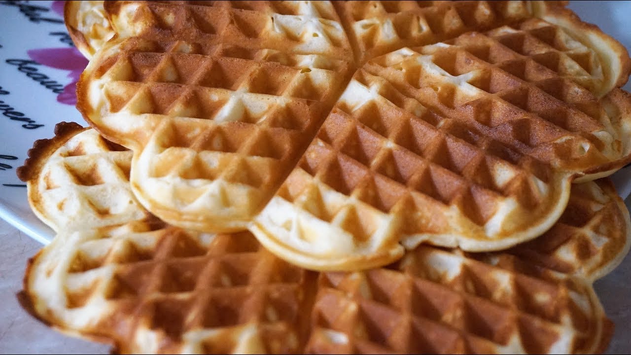 ВАФЛИ ТВОРОЖНЫЕ в электровафельнице/Waffles with cottage cheese