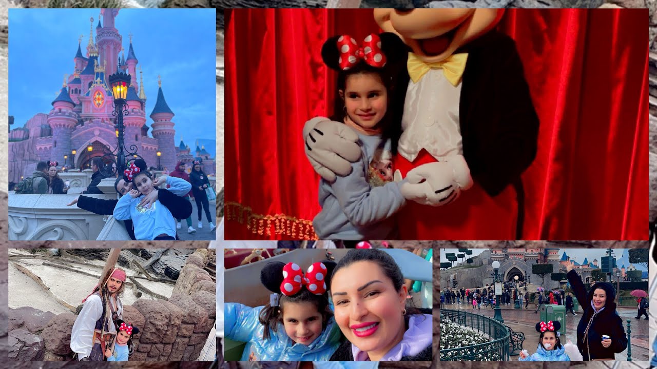 ♥️شدينا الطريق إلى باريس/تقدية من Auchan ضروري/نهار ف Disney/روتيني فنص الليل مكاينش العگز/♥️
