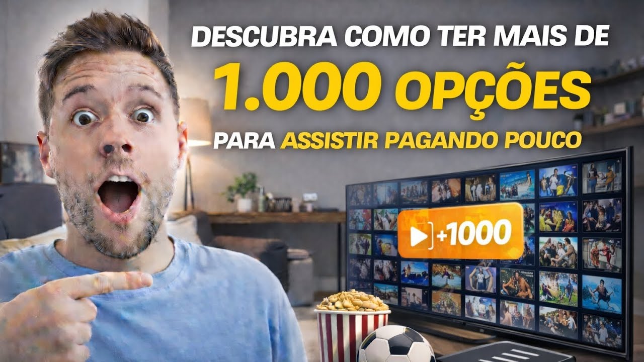 Descubra Como Ter Mais de 1.000 Opções Para Assistir Pagando Pouco