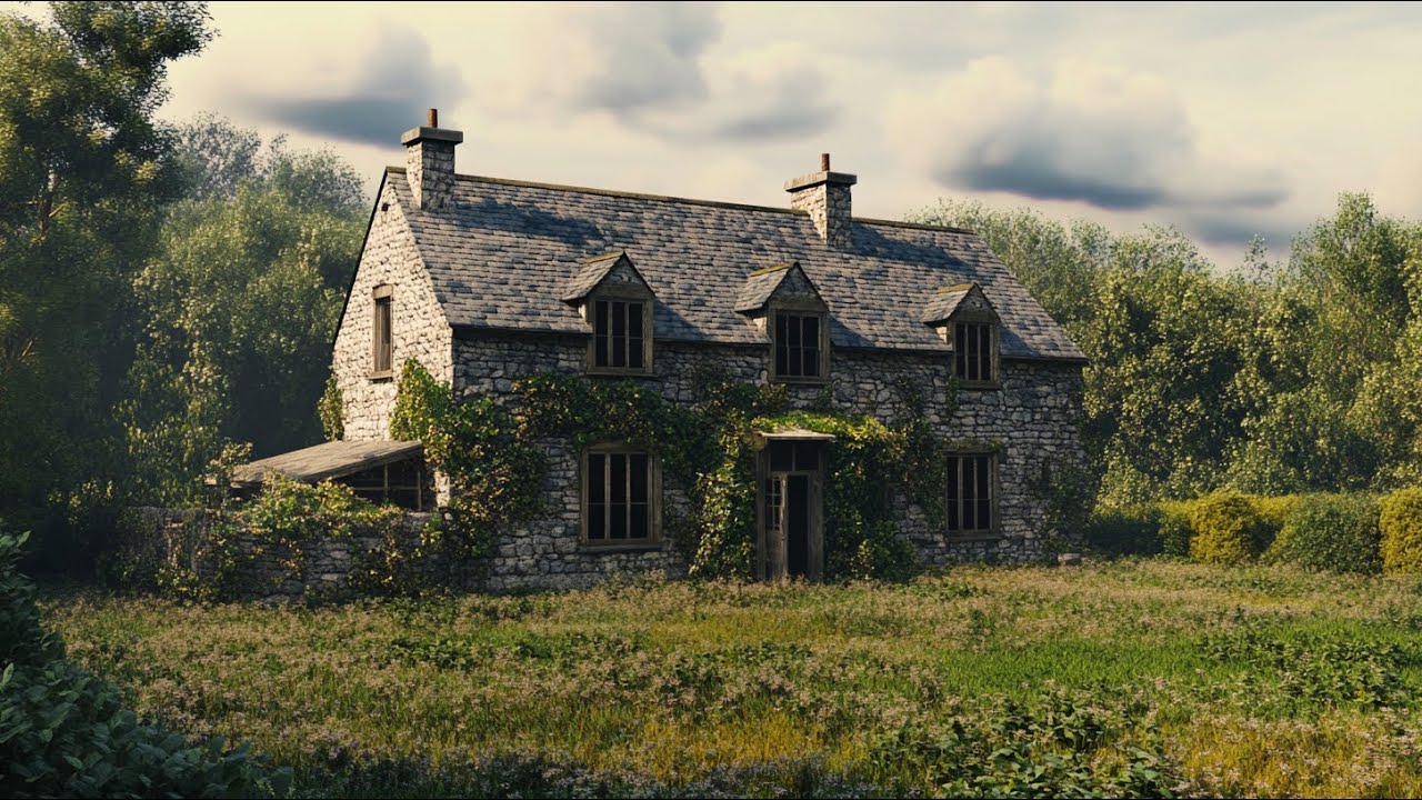 1940s English Time Capsule! ABANDONED HOUSE Hidden In The Mountains!