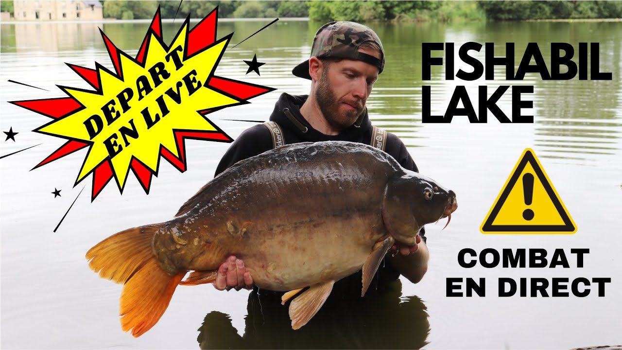 Pêche de la carpe 2018 - Plan d'eau de Fishabil - Loscouët-sur-Meu - 22