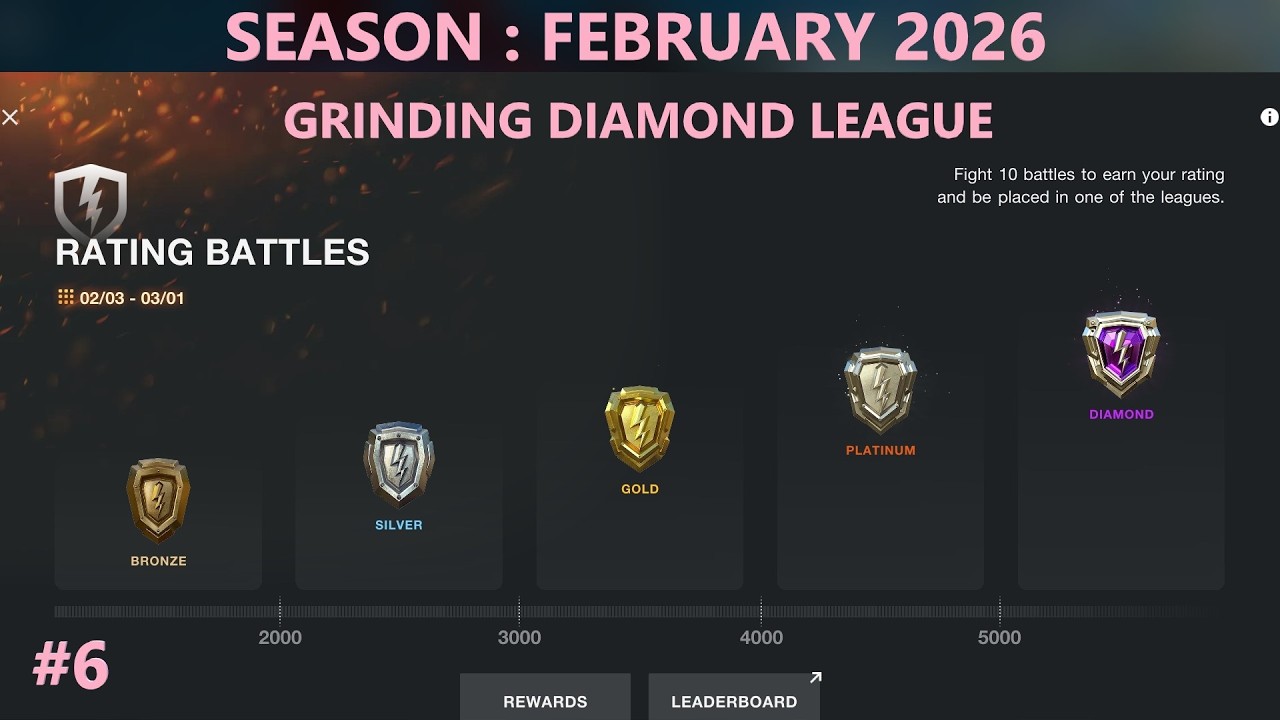 #782 Grinding 5 Parts of Certificates of GSOR 1008 Fearless | Season : February 2026 | WoTB 11.16.1