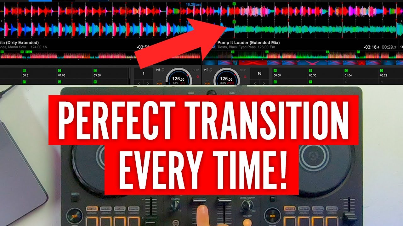 How to ALWAYS have a perfect transition when DJing