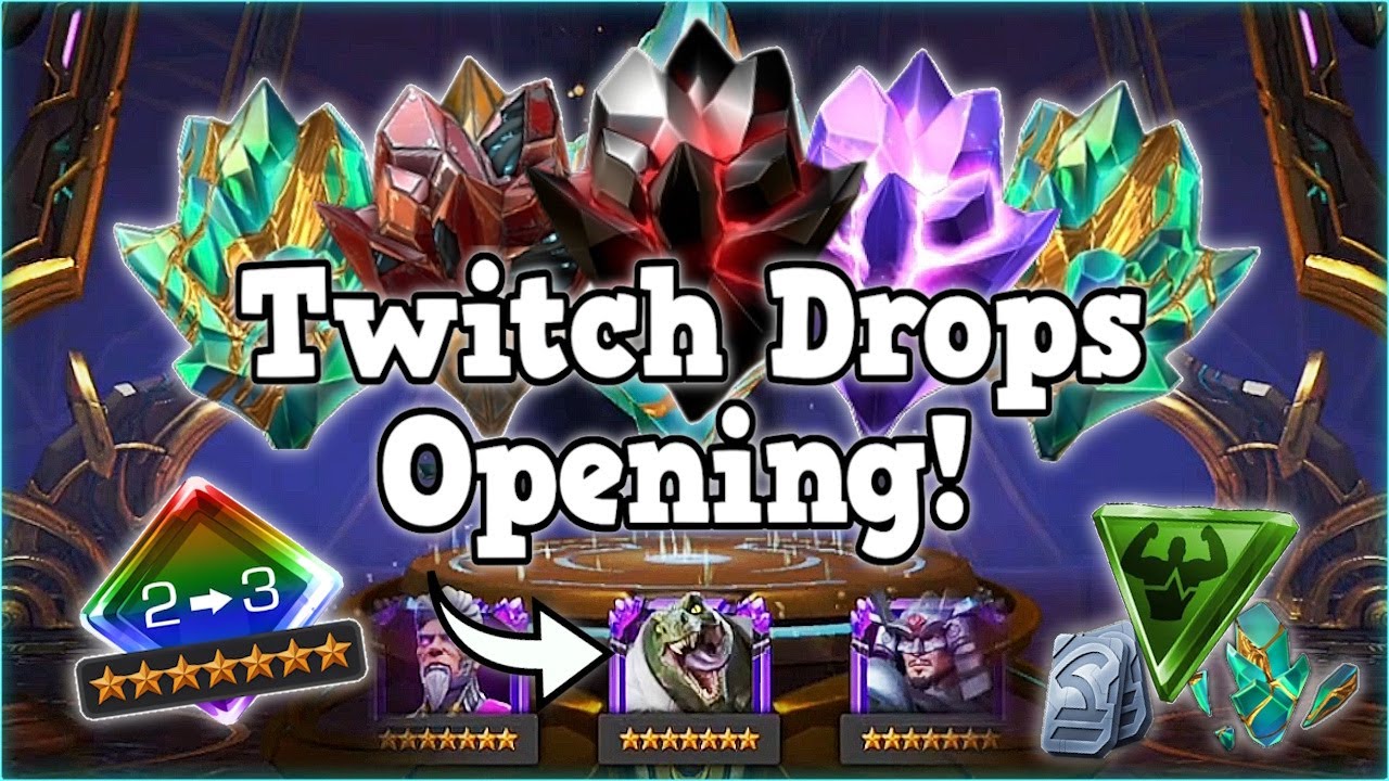 Всё это бесплатно? Twitch Drops! Камень пробуждения + 2-3 камня + Титаны! Marvel Contest of Champ...